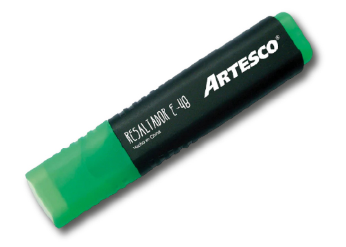 MARCADOR FLUORESCENTE E-48 VERDE 5MM